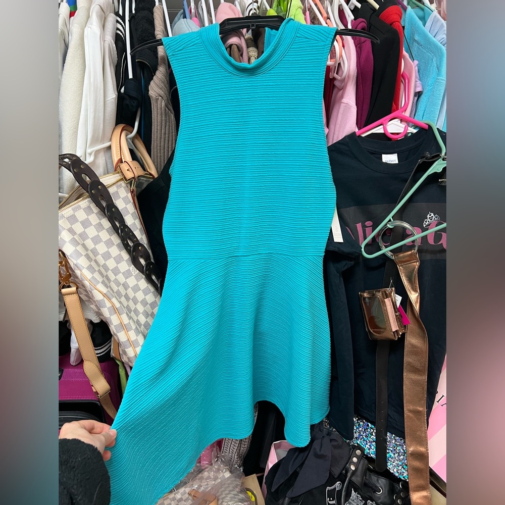 Decree Turquoise dress size M, Perfect Condition! New With Tags!👗